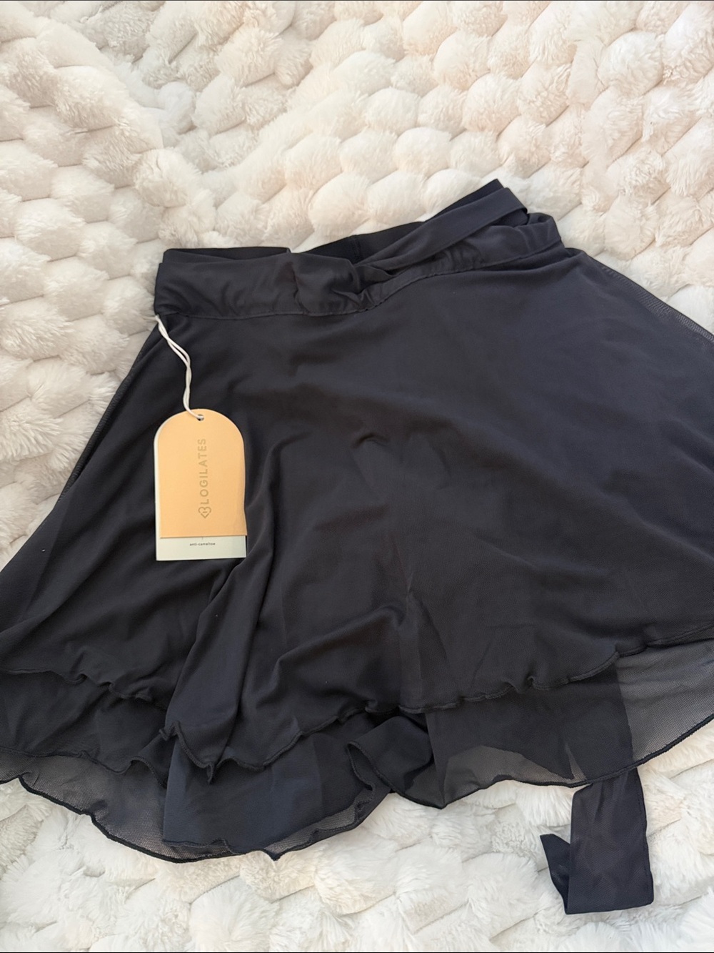 Blogilates Black Dance Studio Wrap Skort - Picture 2 of 5